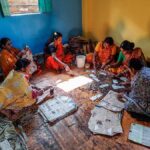 Waste Paper Bag making by Women artisan